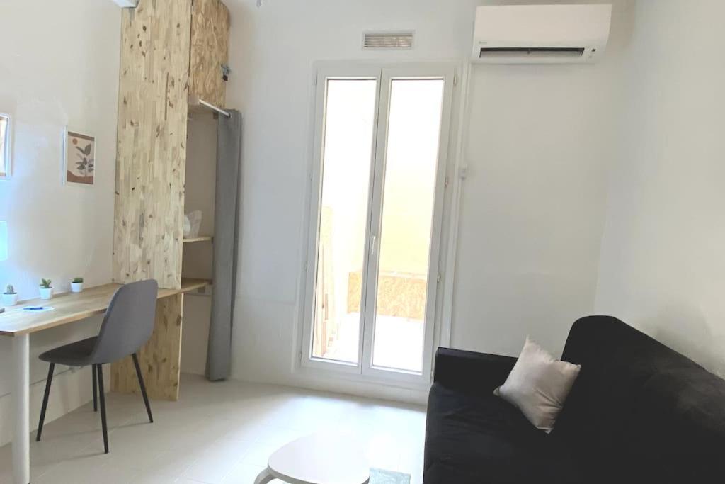 Studio "Les Cactus" Avec Terrasse A 5 Min A Pied De La Plage Nice Exterior foto