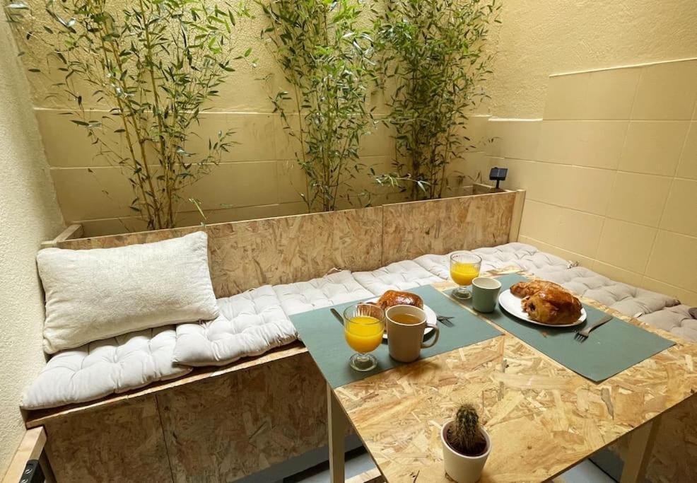 Studio "Les Cactus" Avec Terrasse A 5 Min A Pied De La Plage Nice Exterior foto